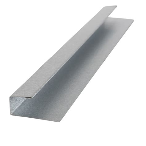 sheet metal edge protector lowe's|j channel for metal siding.